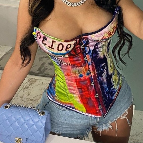 Other | Pink Money Corset | Poshmark